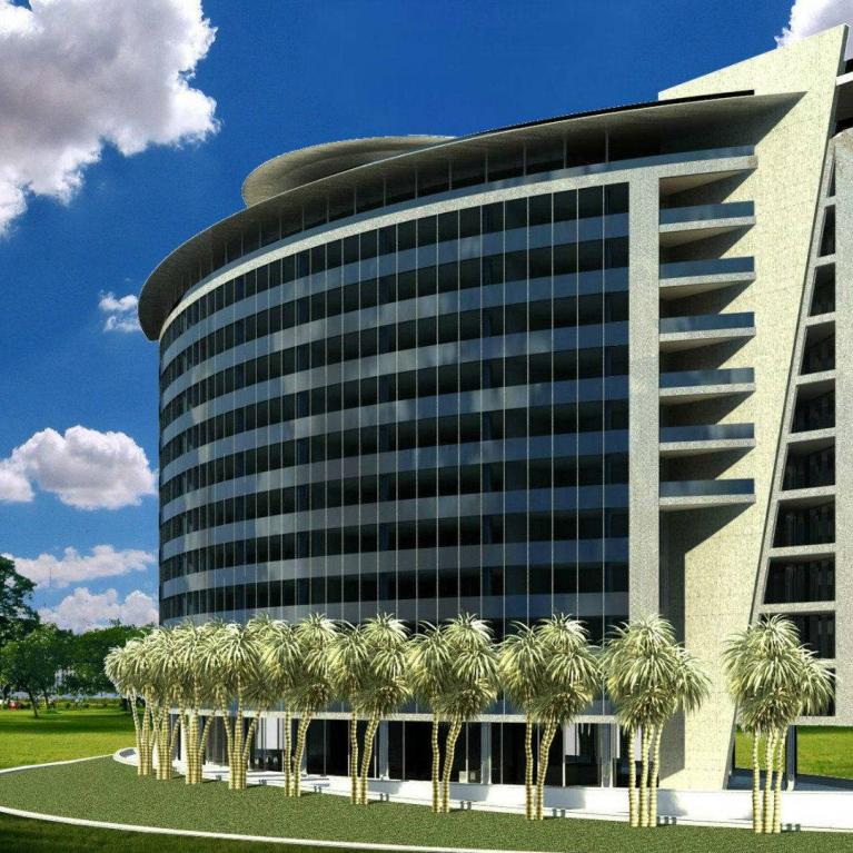 Progetto realizzato da studio architettura Numax Edificio direzionale - Brazzaville - Congo